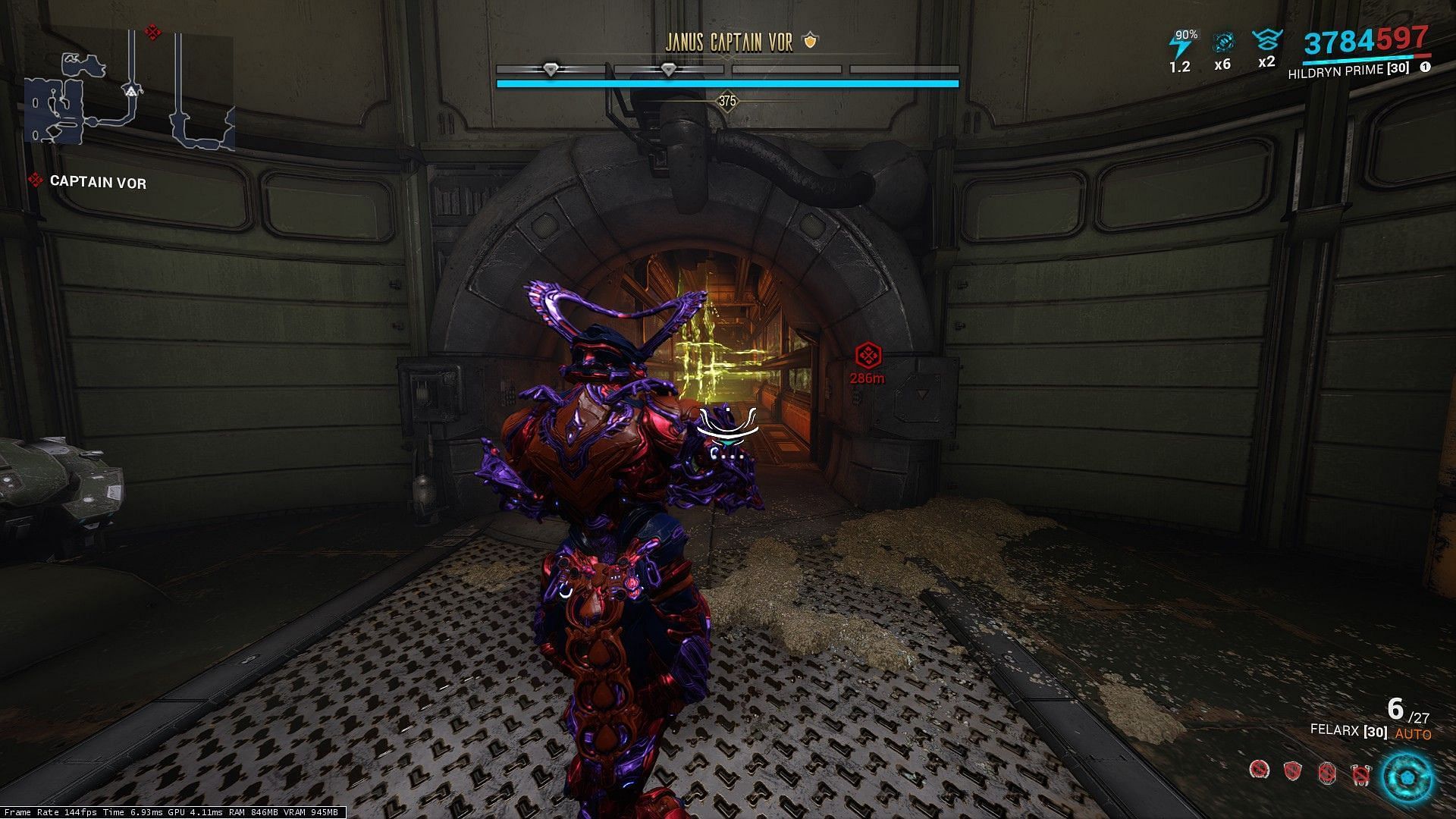 Jumping puzzle before second arena (Image via Digital Extremes)
